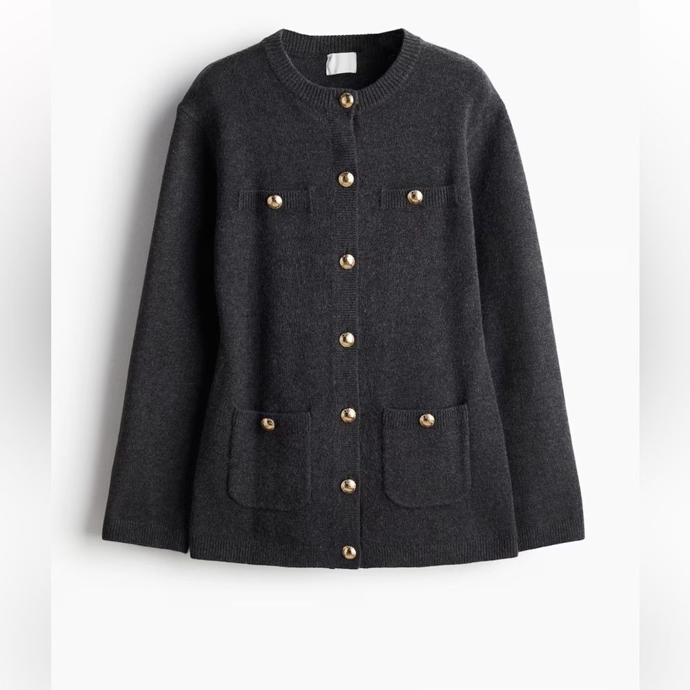 BUTTON DETAIL CARDIGAN✨
